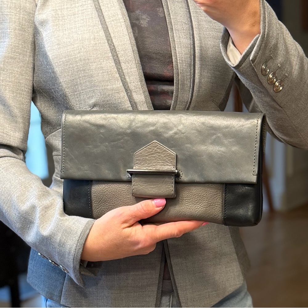 Reed Krakoff Archival Leather Standard Envelope Clutch (Circa 2010s)- EUC